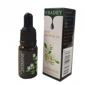 VSADEY Pure Essential Oils Minyak Aromatherapy Diffusers Jasmine 10ml - EOL11