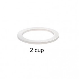 Jayce Silicone Seal Ring Flexible Gasket Replacement Size 2 Cup for Moka Pot Espresso - Z20-1 - White - 2