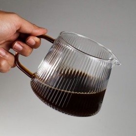 OHFIN Teko Kopi Coffee Maker Pot V60 Drip Kettle 500ml - SPA865 - Transparent - 5