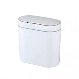 Wannafree Tempat Sampah Smart Trash Can Motion Sensor Dustbin 8L - F1501 - White