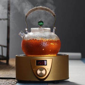 HKEPS Teko Pitcher Teh Chinese Teapot Maker Borosilicate Glass 700ml - BR-8424 - Transparent - 3