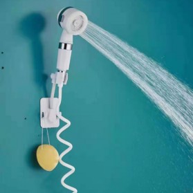 BeRain Kepala Shower Mandi Handheld Gel Spray Shower- BR-2314 - White