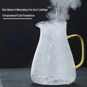 BORREY Teko Pitcher Teh Chinese Teapot Borosilicate Glass 1500ml - BR-271 - Transparent - 4