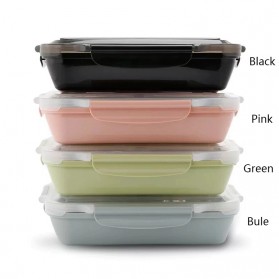 TaffHome Life Kotak Makan Bento Box Food Container - CPL050 - Blue - 9