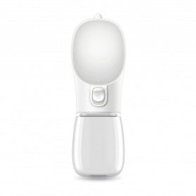 FDA Tempat Minum Anjing Portable Small Bowl 300 ml - DR013 - White