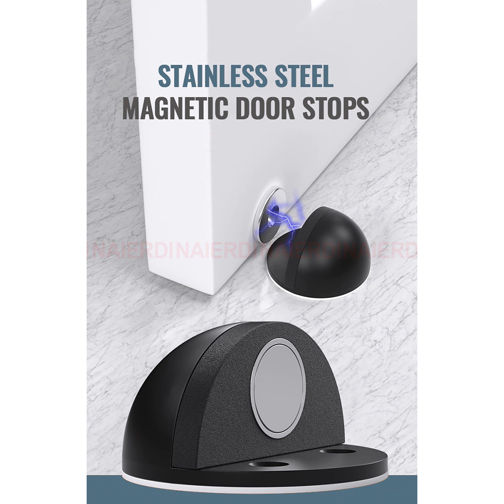 Gambar produk NAIERDI Penahan Pintu Anti-Collision Magnetic Door Stopper - DS-09