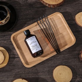 KooPeL Parfum Ruangan Aromatherapy Diffuser Reed Rattan Sticks Osmanthus 200ml - ZHE50 - Black