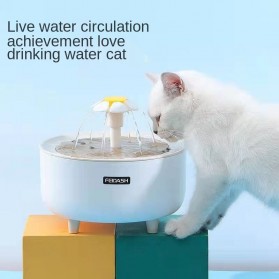 FEIDASH Water Dispenser Fountain Tempat Minum Anjing Kucing - G3370 - White - 2
