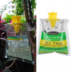 Hunters FLY Perangkap Lalat Disposable Hanging Flycatcher Trap - HG149 - Multi-Color