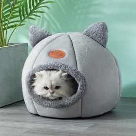 Aoxin Tempat Tidur Hewan Peliharaan Kucing Cat House Tent Size L - HTC01 - Gray