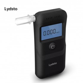 Lydsto Digital Alcohol Tester Breathalyzer Alat Uji Kadar Alkohol Tubuh - HD-JJCSY01 - Black
