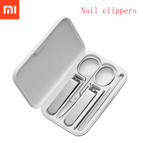 Xiaomi Mijia 5 in 1 Manicure Nail Clippers Nose Hair Trimmer Portable Tool Set - MJZJD002QW