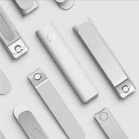 Xiaomi Mijia Gunting Kuku Nail Clipper Stainless Steel Anti-splash - MJZJD001QW - Silver - 6