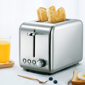 Deerma Alat Pemanggang Roti Bread Toaster - DEM-SL281 - Silver