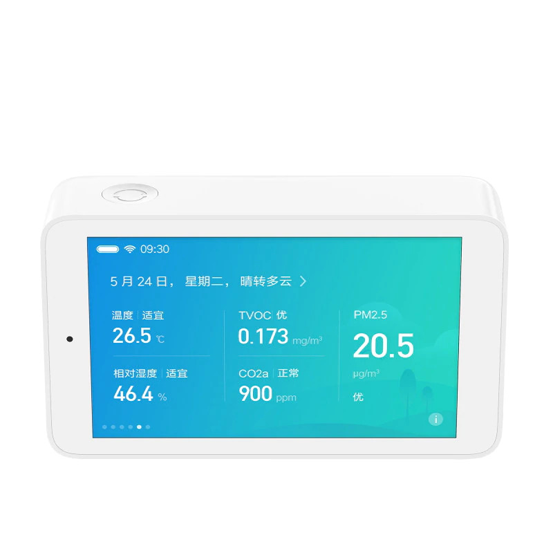 Gambar produk Xiaomi Mijia Smartmi Alat Detektor Kualitas Udara Air Quality Tester PM 2.5 TVOC C02 - KQJCY02QP