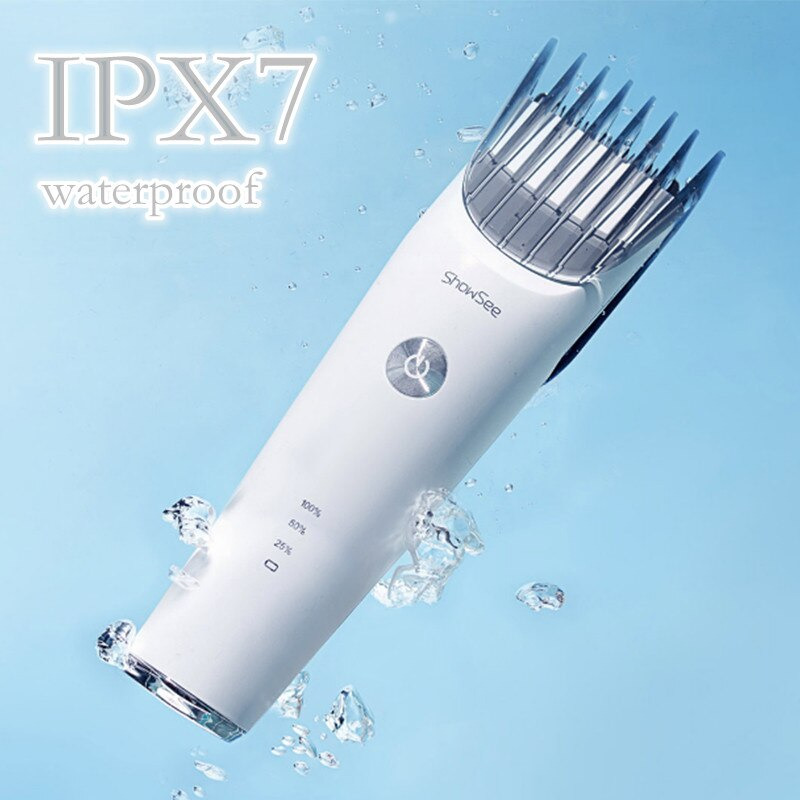 Xiaomi ShowSee Alat Cukur Elektrik Hair Clipper Trimmer USB