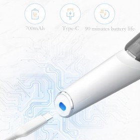 ShowSee Alat Cukur Elektrik Hair Clipper Trimmer USB Rechargerable - C2 - White - 5