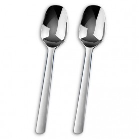 Xiaomi Mijia Zwilling Sendok Dinner Spoon Stainless Steel 2 PCS - MJSLRCS01XH - Silver