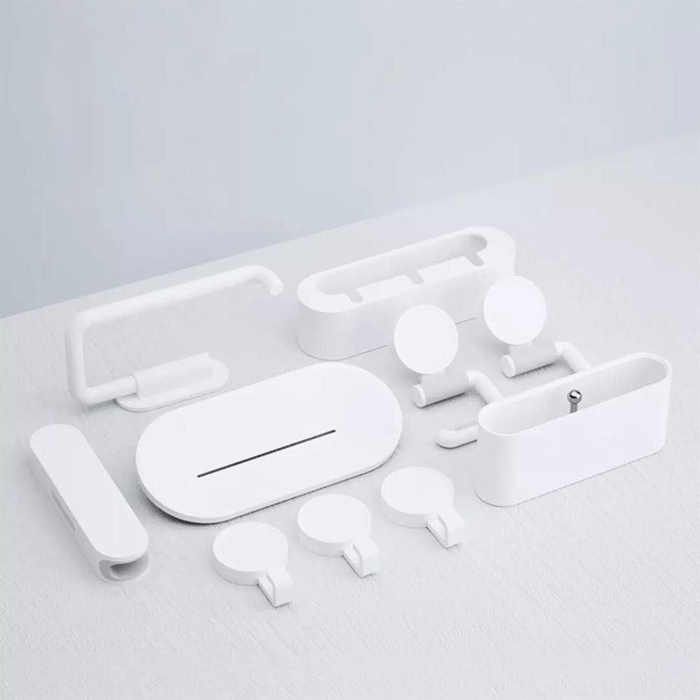 Gambar produk Happy Life Rak Gantung Kamar Mandi Bathroom Set Storage Rack 10 in 1