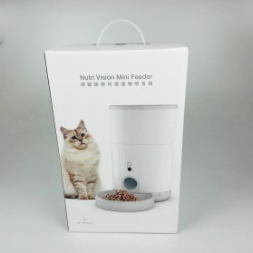Petoneer Tempat Makan Kucing Otomatis Nutri Vision Pet Feeder Bowl - FDW050 - White - 8