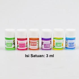 Taffware HUMI Essential Oils Minyak Aromatherapy Diffusers 3ml Mixing 6 PCS - 26461 - 6