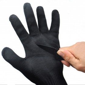 Sarung Tangan Protective Anti Bacok Pisau Cut Resistant - FG1701 - Black