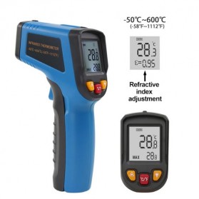 Thermometer Infrared Digital Non Contact - 600S - Blue