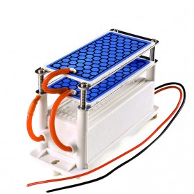Ozonizer DIY Ozone Generator 10g/h Portable Ceramic Plate Air Purifier - AC220V10gC - White