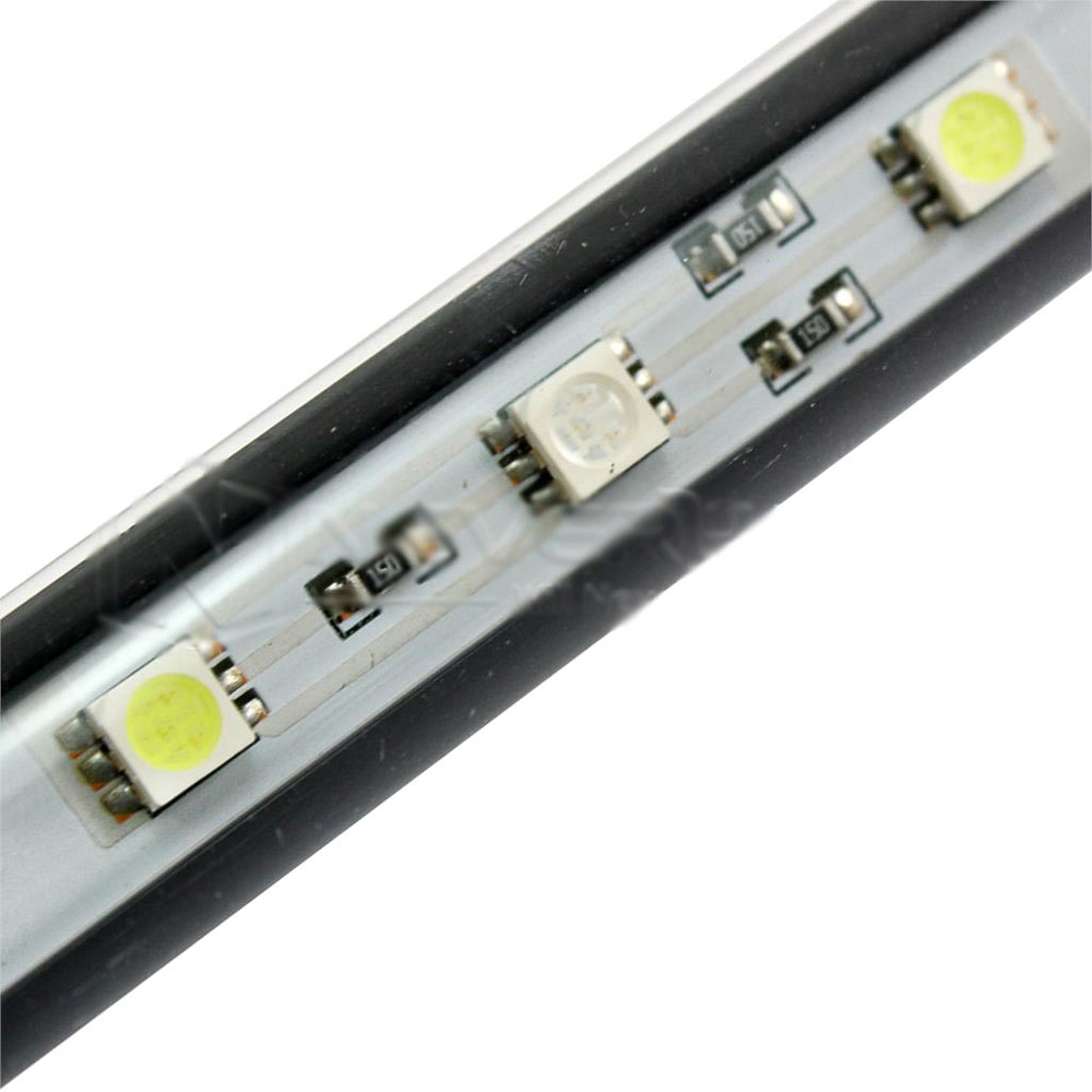 Lampu LED Strip Aquarium 38cm - White Blue Light - White 