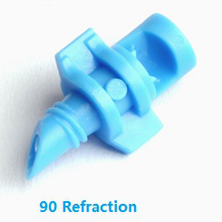 Gambar produk Water Mist Sprinkler Drip Irigasi Air Taman Simple Nozzle 90 Degree 10 PCS