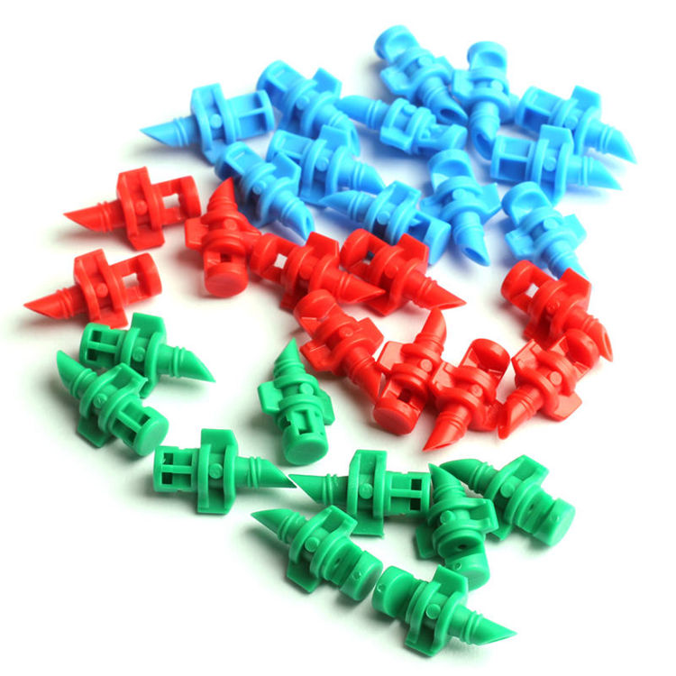 Gambar produk Water Mist Sprinkler Drip Irigasi Air Taman Simple Nozzle 90 Degree 10 PCS