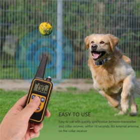 Wodondog Pet Dog Training Shock Collar Stop Barking Device 700 Meter Remote - JXG0031 - Black - 4
