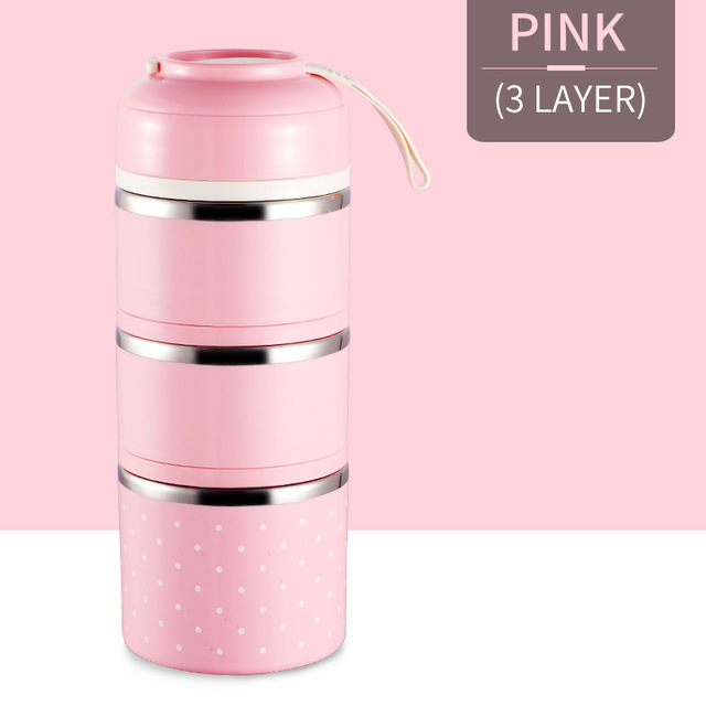 Rantang Kotak Makan Japanese Bento Stainless Steel 3 Layer Rantang Kotak Makan Japanese Bento Stainless Steel 3 Layer