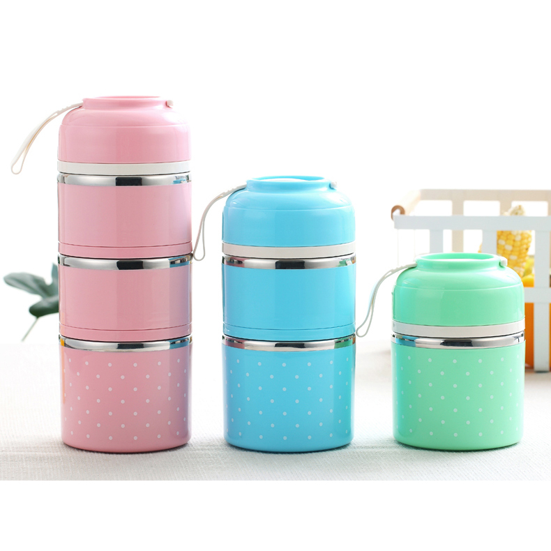 Rantang Kotak Makan Japanese Bento Stainless Steel 3 Layer Rantang Kotak Makan Japanese Bento Stainless Steel 3 Layer