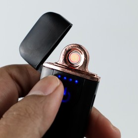 Firetric Korek Api Elektrik Fingerprint Sensor LED - MG-517 - Black - 4