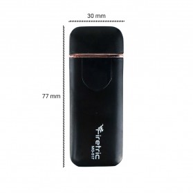 Firetric Korek Api Elektrik Fingerprint Sensor LED - MG-517 - Black - 5