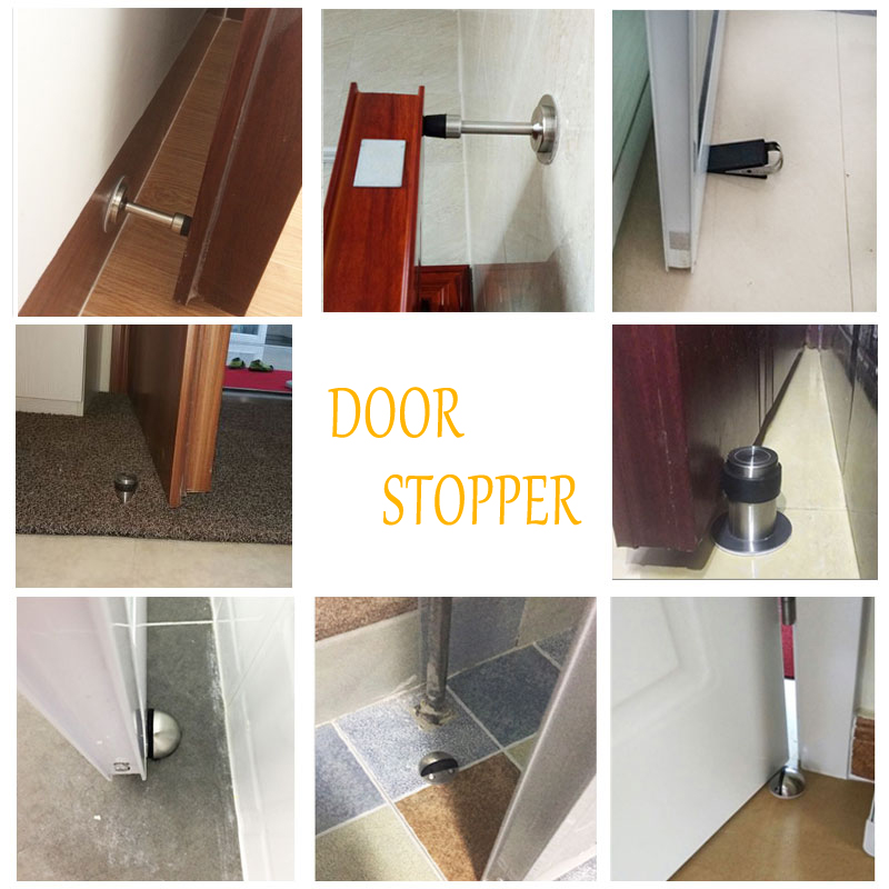 Penahan Pintu Anti-Collision Door Stopper - Q11Q04 - Black