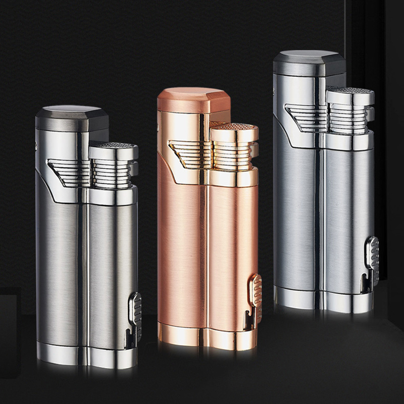 Korek Api Elektrik Pulse Plasma Double Arc USB Lighter - F000241 - Black - 9 .
