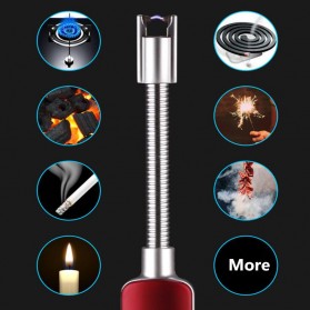 Taffware e-Spark Korek Pemantik Elektrik Pulse Ignition Gun Plasma Lighter - JJ-903 - Black - 2