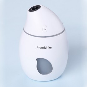 Taffware Air Humidifier Aromatherapy Oil Diffuser Mango Design 160ml - HUMI TB-94 - White