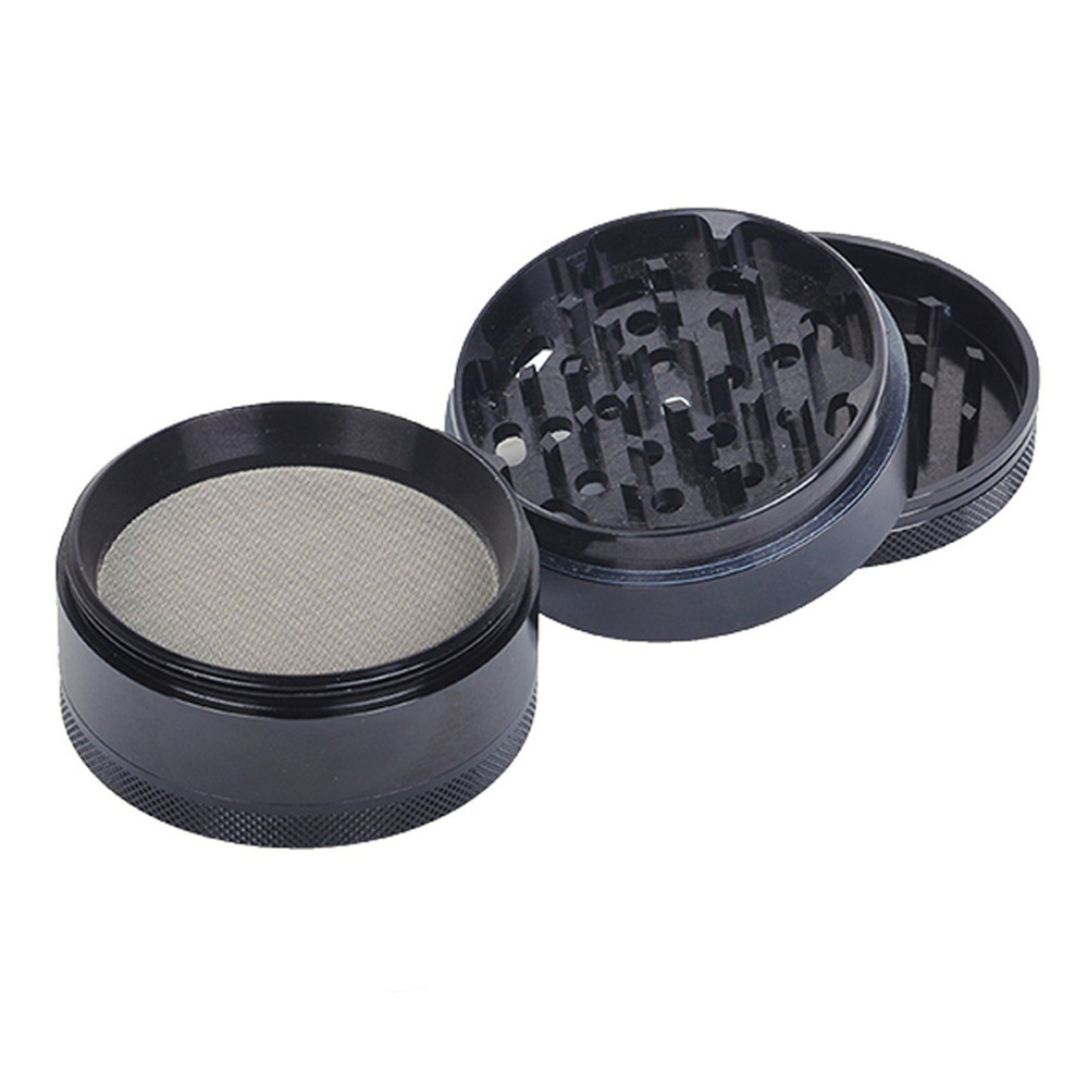 ... Grinder Penggiling Tembakau Rokok 4 Layer - LST-23 - Black - 2 ...