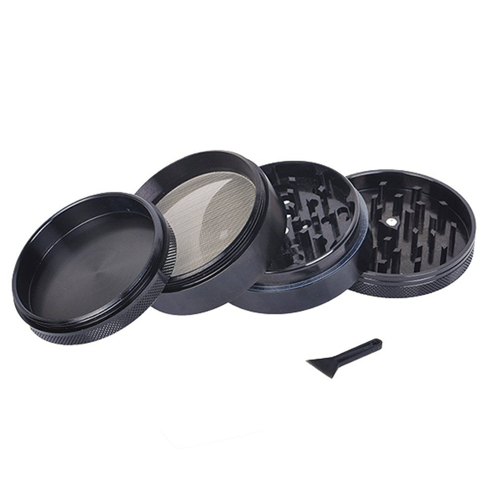 ... Grinder Penggiling Tembakau Rokok 4 Layer - LST-23 - Black - 3 ...