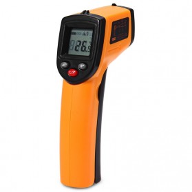 SMARTSENSOR Thermometer Laser Infrared Non Contact - 320-EN-00 - Orange - 7