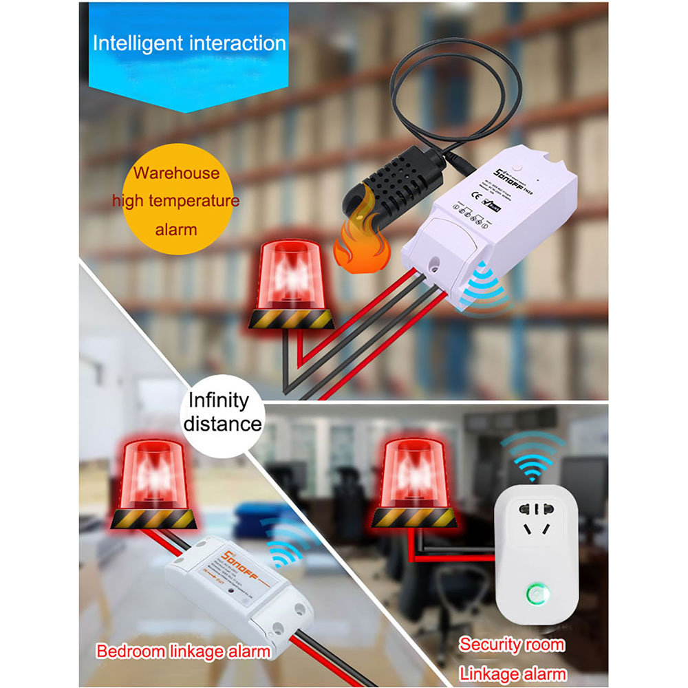 Sonoff High Accuracy Temperature Humidity Sensor AM2301 Sonoff High Accuracy Temperature Humidity Sensor AM2301