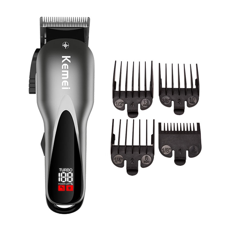 Kemei Alat Cukur  Elektrik Hair Trimmer Shaver Rechargeable 