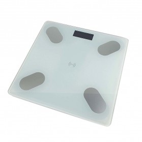 Taffware Digipounds Timbangan Badan Digital Gym Health Scale Battery Version - SC-15 - White