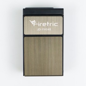 Firetric Kotak Rokok 20 Slot dengan Korek Elektrik Pyrotechnic - JD-YH048 - Black - 2