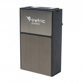 Firetric Kotak Rokok 20 Slot Modular Cigarette Case with Electric Lighter - JD-FD070 - Black