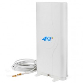 Omni Minimax G45 Antena Eksternal 4G LTE 45dBi dengan Konektor TS9 - SF-ANT4G01 - White