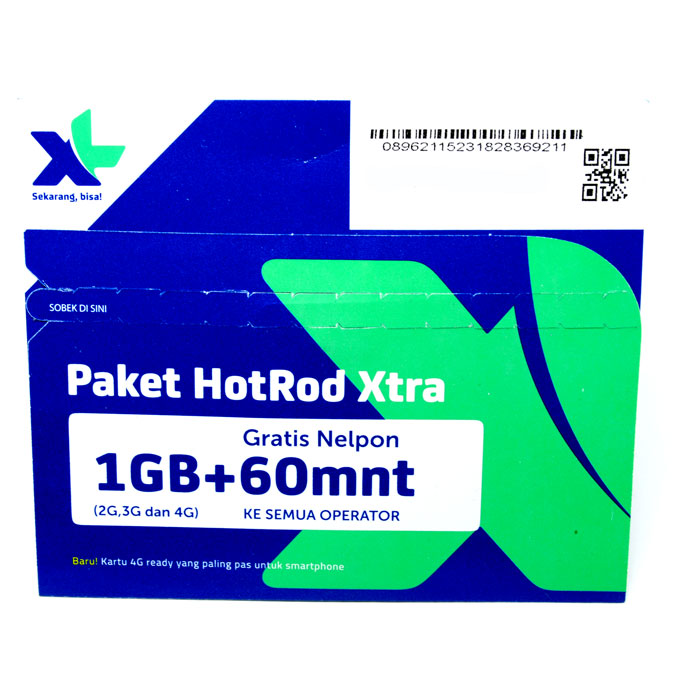 Kartu Perdana Xl Hotrod Xtra Kuota 1gb 60 Menit All kartu perdana xl hotrod xtra kuota 1gb 60 menit all